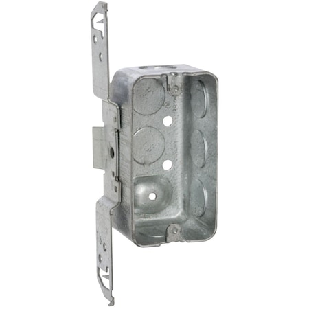 Southwire Electrical Box, 13 cu in, Wall Box Type, 1 Gang, Steel, Rectangular Shape G19281-F-UPC